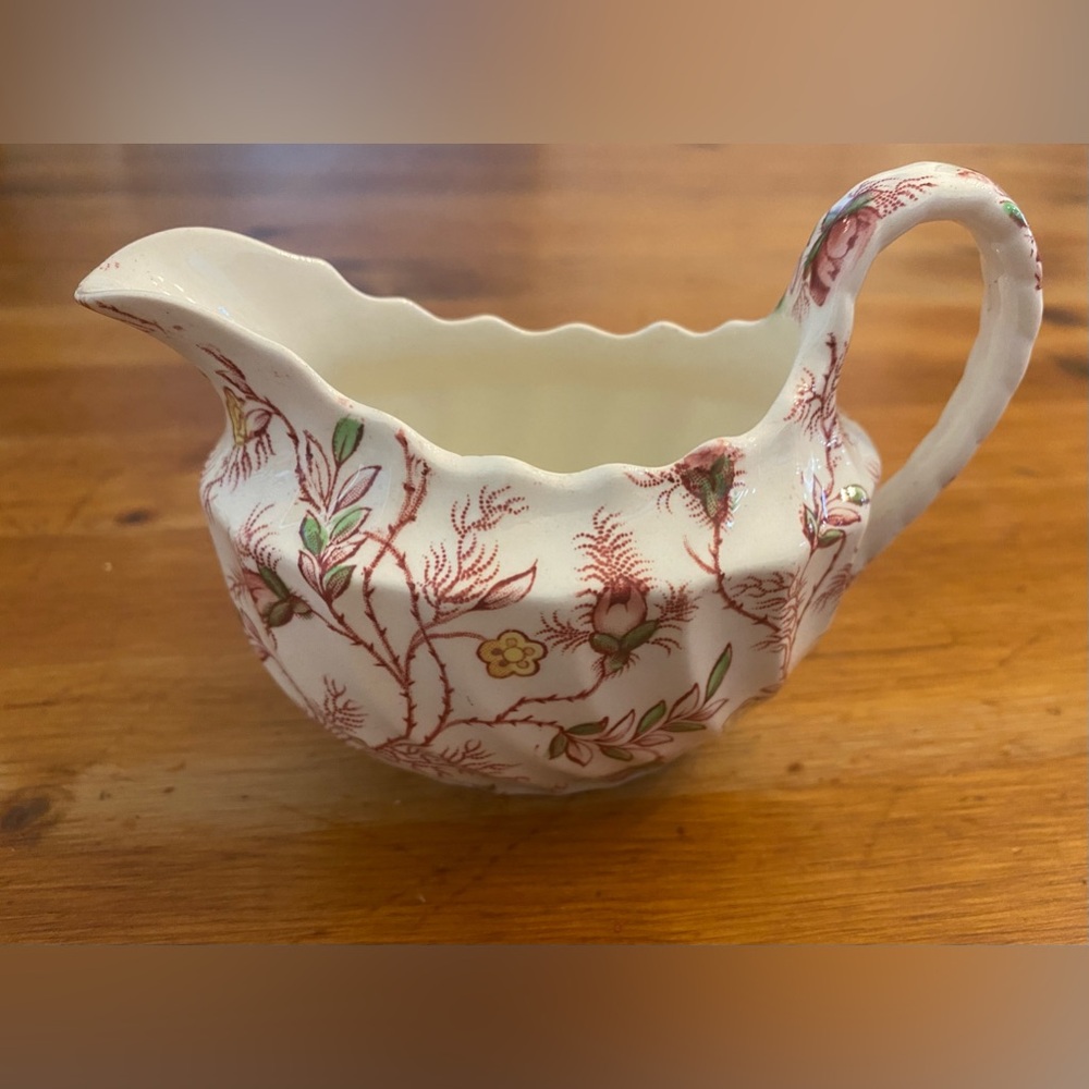Copeland Spode Rosebud Chintz Floral Creamer
